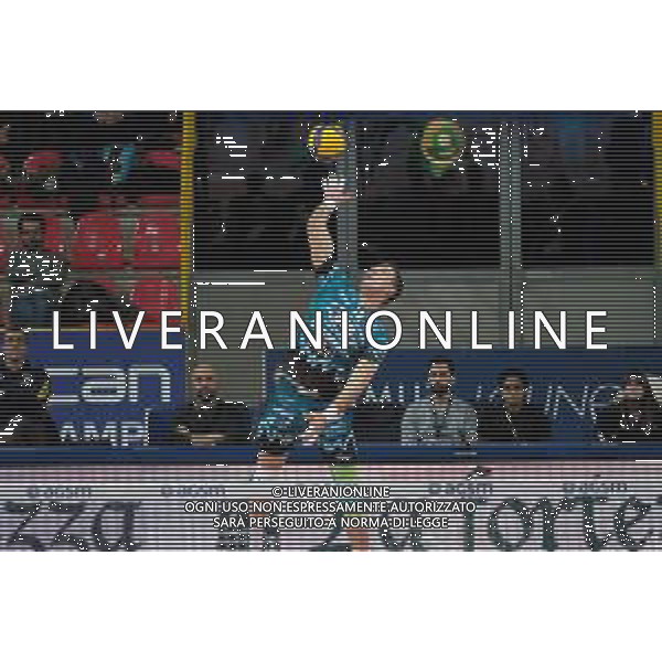 Campionato di Volley Superlega Serie A 2019/2020 AGSM Forum‚Äã, Verona, Italy, 01 Jan 2020 Italian Volleyball Superlega Serie A season 2019/20 Photo showing: Aleksandar Atanasijevic (14) Sir safety Conad Perugia©Roberto Tommasini - Alessio Marini / AGENZIA ALDO LIVERANI SAS