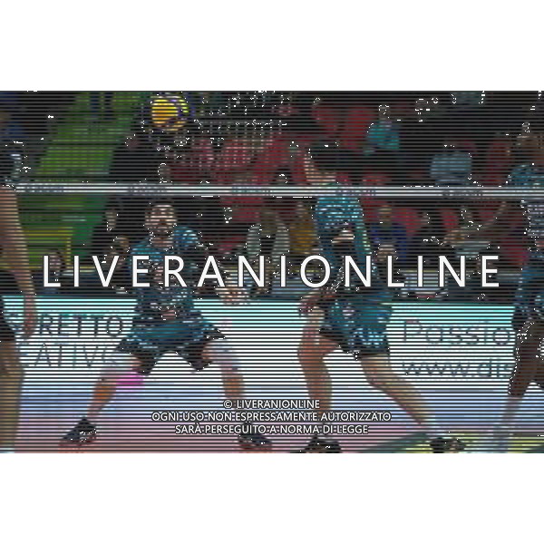 Campionato di Volley Superlega Serie A 2019/2020 AGSM Forum‚Äã, Verona, Italy, 01 Jan 2020 Italian Volleyball Superlega Serie A season 2019/20 Photo showing: Filippo Lanza (10) Sir safety Conad Perugia©Roberto Tommasini - Alessio Marini / AGENZIA ALDO LIVERANI SAS