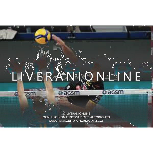 Campionato di Volley Superlega Serie A 2019/2020 AGSM Forum‚Äã, Verona, Italy, 01 Jan 2020 Italian Volleyball Superlega Serie A season 2019/20 Photo showing: Corey Chavers (66) Calzedonia Verona©Roberto Tommasini - Alessio Marini / AGENZIA ALDO LIVERANI SAS