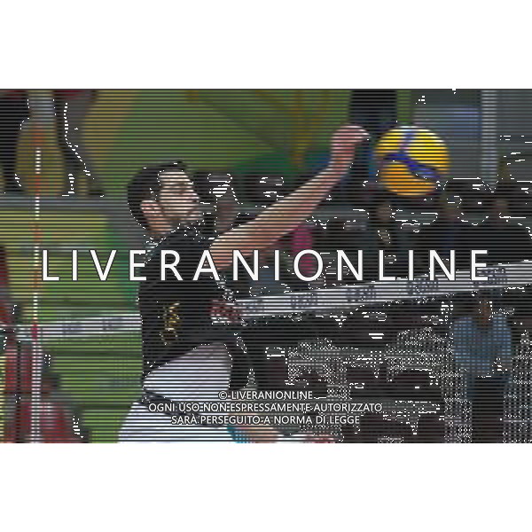 Campionato di Volley Superlega Serie A 2019/2020 AGSM Forum‚Äã, Verona, Italy, 01 Jan 2020 Italian Volleyball Superlega Serie A season 2019/20 Photo showing: Jonas Aguenier (17) Calzedonia Verona©Roberto Tommasini - Alessio Marini / AGENZIA ALDO LIVERANI SAS