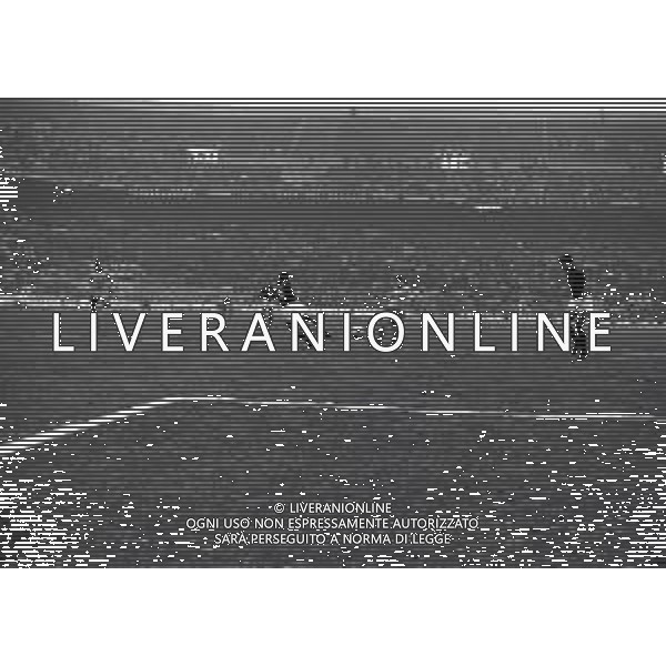 09-01-1974 MILANO ANDATA SUPERCOPPA UEFA MILAN AJAX 1-0 NELLA FOTO AZIONE DI GIOCO AG ALDO LIVERANI SAS 