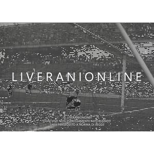 09-01-1974 MILANO ANDATA SUPERCOPPA UEFA MILAN AJAX 1-0 NELLA FOTO AZIONE DI GIOCO AG ALDO LIVERANI SAS