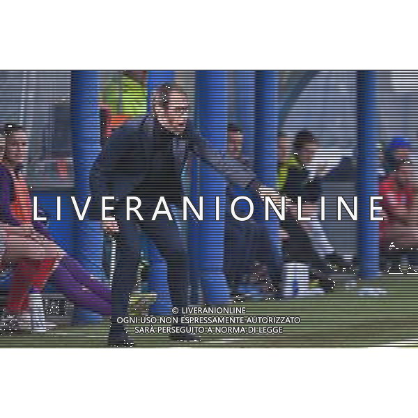Campionato di Calcio Serie A Femminile 2019/2020 Florence, Italy, 01 Jan 2020 Fiorentina Women&#39;s Italian soccer Serie A season 2019/20 Photo showing: Antonio Cincotta (allenatore Fiorentina Women\'s)©Lisa Guglielmi - Alessio Marini / AGENZIA ALDO LIVERANI SAS
