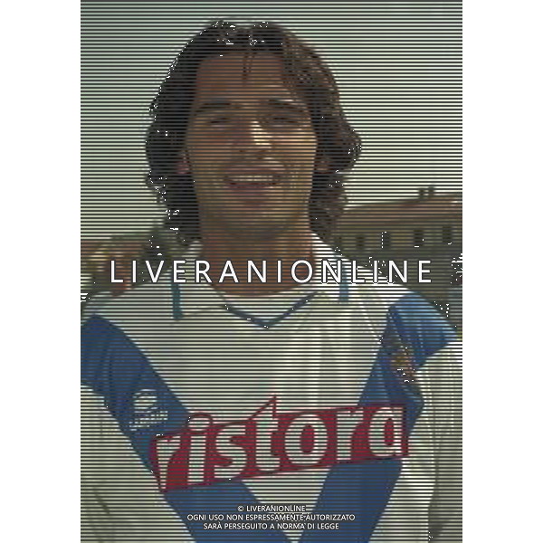 1998-1999 BRESCIA CALCIO PRIMI PIANI ROSA GIOCATORI NELLA FOTO DANIELE ADANI AG ALDO LIVERANI SAS