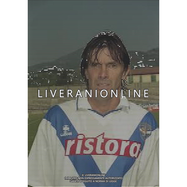 1998-1999 BRESCIA CALCIO PRIMI PIANI ROSA GIOCATORI NELLA FOTO FILIPPO GALLI AG ALDO LIVERANI SAS