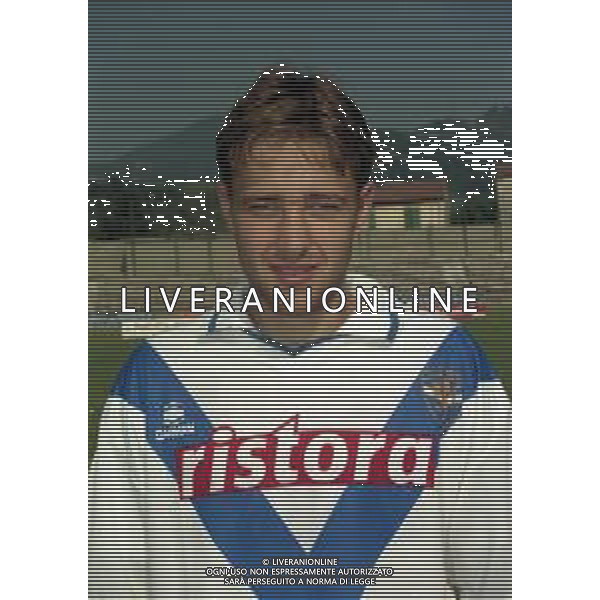 1998-1999 BRESCIA CALCIO PRIMI PIANI ROSA GIOCATORI NELLA FOTO IVAN JAVORCIC AG ALDO LIVERANI SAS