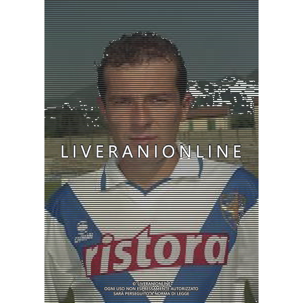 1998-1999 BRESCIA CALCIO PRIMI PIANI ROSA GIOCATORI NELLA FOTO MAREK KOZMINSKI AG ALDO LIVERANI SAS