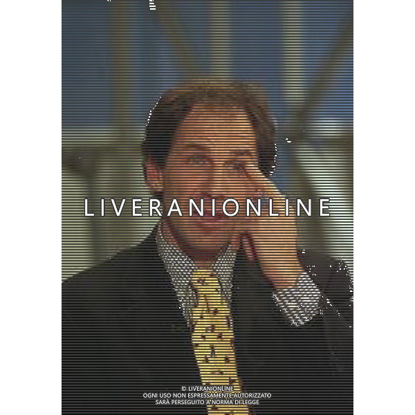 TRASMISSIONE TELEVISIVA "CONTROCAMPO" CONDUCE SANDRO PICCININI NELLA FOTO FRANCO BARESI AG ALDO LIVERANI SAS
