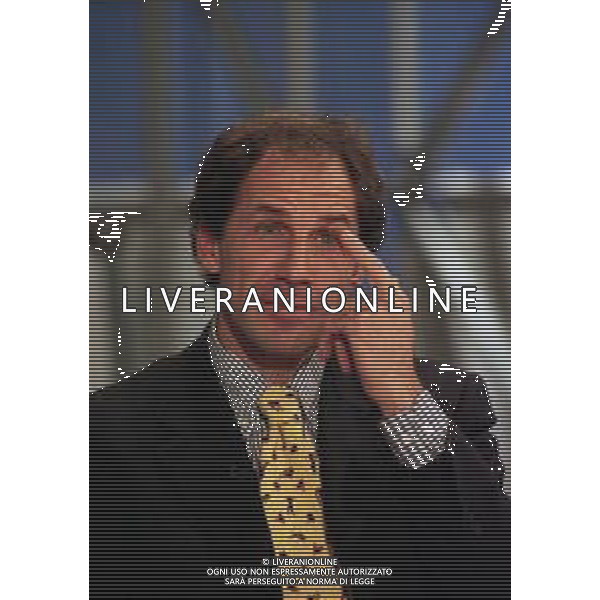 TRASMISSIONE TELEVISIVA "CONTROCAMPO" CONDUCE SANDRO PICCININI NELLA FOTO FRANCO BARESI AG ALDO LIVERANI SAS