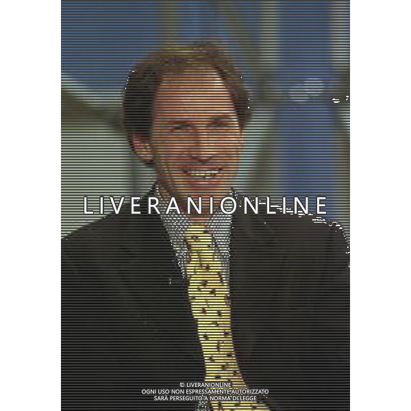 TRASMISSIONE TELEVISIVA "CONTROCAMPO" CONDUCE SANDRO PICCININI NELLA FOTO FRANCO BARESI AG ALDO LIVERANI SAS