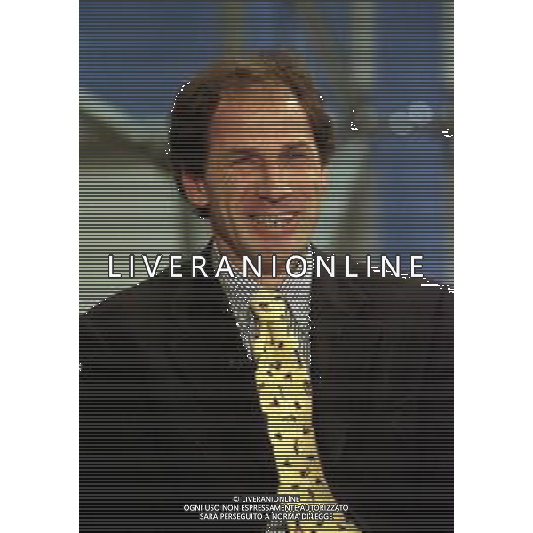 TRASMISSIONE TELEVISIVA "CONTROCAMPO" CONDUCE SANDRO PICCININI NELLA FOTO FRANCO BARESI AG ALDO LIVERANI SAS