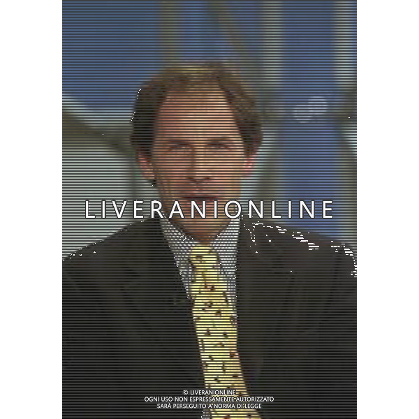 TRASMISSIONE TELEVISIVA "CONTROCAMPO" CONDUCE SANDRO PICCININI NELLA FOTO FRANCO BARESI AG ALDO LIVERANI SAS