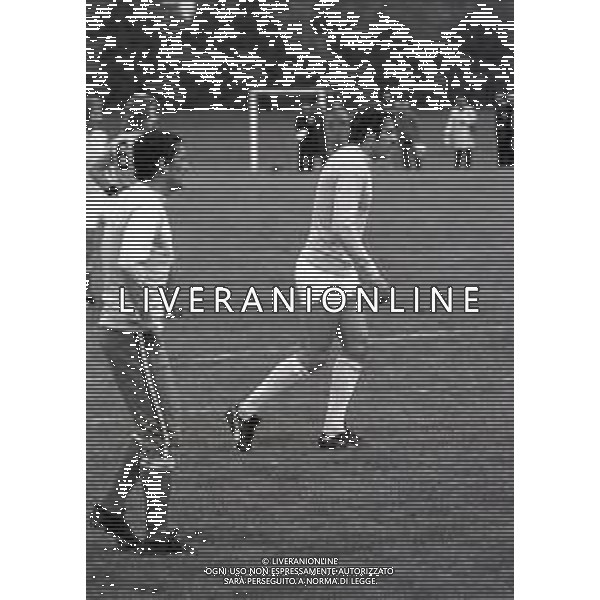 1974 GERMANIA- CAMPIONATI DEL MONDO DI CALCIO ALLENAMENTO NAZIONALE ITALIANA NELLA FOTO GIORGIO CHINAGLIA AG ALDO LIVERANI SAS