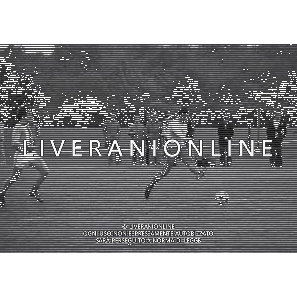 1974 GERMANIA- CAMPIONATI DEL MONDO DI CALCIO ALLENAMENTO NAZIONALE ITALIANA NELLA FOTO GIGI RIVA AG ALDO LIVERANI SAS