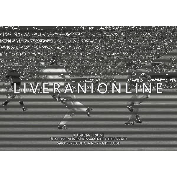 23-06-1974 STOCCARDA CAMPIONATO DEL MONDO DI CALCIO POLONIA ITALIA 2-1 NELLA FOTO PIETRO ANASTASI AG ALDO LIVERANI SAS
