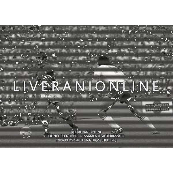 23-06-1974 STOCCARDA CAMPIONATO DEL MONDO DI CALCIO POLONIA ITALIA 2-1 NELLA FOTO SANDRO MAZZOLA AG ALDO LIVERANI SAS