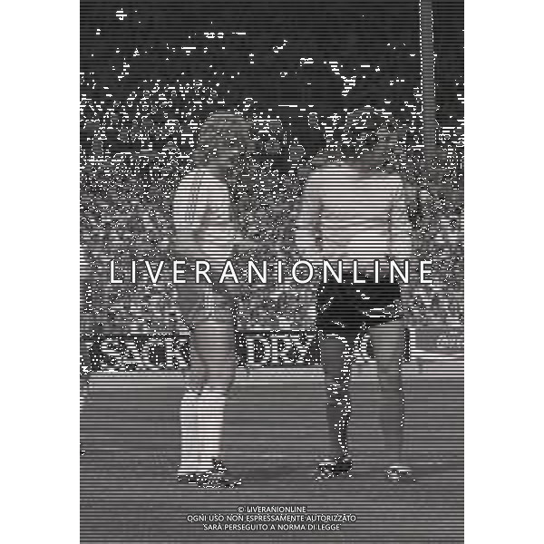 23-06-1974 STOCCARDA CAMPIONATO DEL MONDO DI CALCIO POLONIA ITALIA 2-1 NELLA FOTO : Tomaszewski Jan AG ALDO LIVERANI SAS