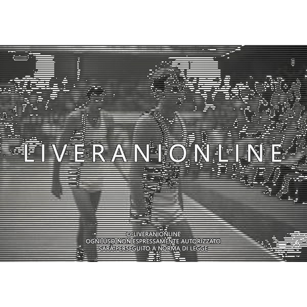 30-11-1975 MILANO CAMPIONATO DI BASKET SERIE A CINZANO MILANO-CHINAMARTINI TORINO NELLA FOTO AG ALDO LIVERANI SAS