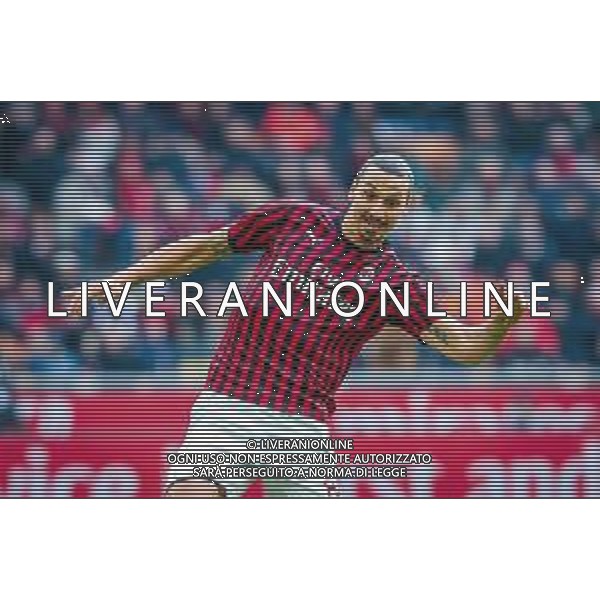 Zlatan Ibrahimovic of AC Milan during italian soccer Serie A season 2019/20 of AC Milan - Photo credit Fabrizio Carabelli /LMEDIA/ AGENZIA ALDO LIVERANI SAS