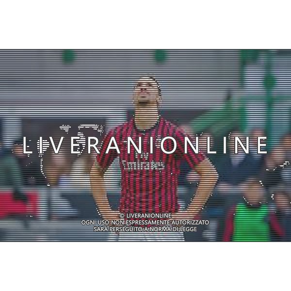 Zlatan Ibrahimovic of AC Milan during italian soccer Serie A season 2019/20 of AC Milan - Photo credit Fabrizio Carabelli /LMEDIA/ AGENZIA ALDO LIVERANI SAS
