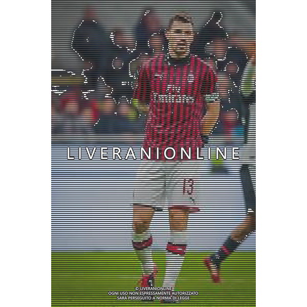 Alessio Romagnoli of AC Milan during italian soccer Serie A season 2019/20 of AC Milan - Photo credit Fabrizio Carabelli /LMEDIA/ AGENZIA ALDO LIVERANI SAS
