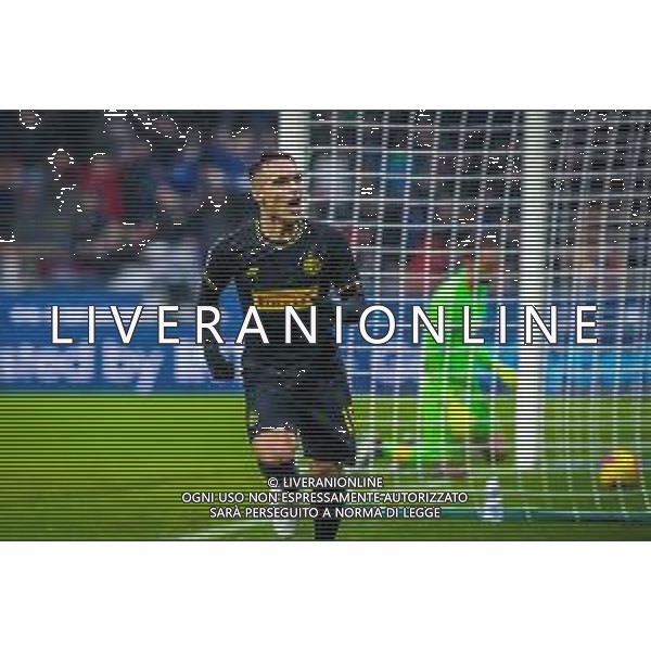Lautaro Mart√≠nez of FC Internazionale during italian soccer Serie A season 2019/20 of FC Internazionale - Photo credit Fabrizio Carabelli /LMEDIA/ AGENZIA ALDO LIVERANI SAS