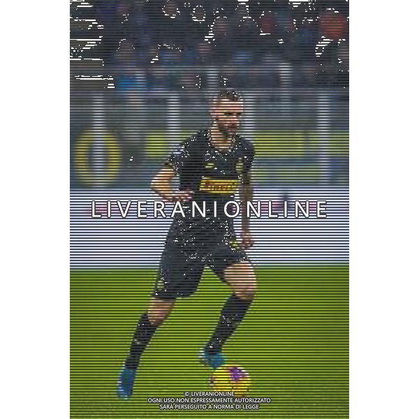 Marcelo Brozovic of FC Internazionale during italian soccer Serie A season 2019/20 of FC Internazionale - Photo credit Fabrizio Carabelli /LMEDIA/ AGENZIA ALDO LIVERANI SAS