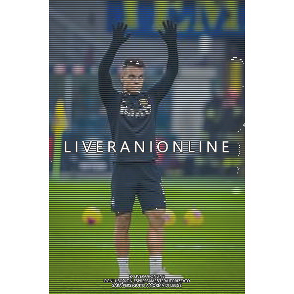Lautaro Mart√≠nez of FC Internazionale during italian soccer Serie A season 2019/20 of FC Internazionale - Photo credit Fabrizio Carabelli /LMEDIA/ AGENZIA ALDO LIVERANI SAS