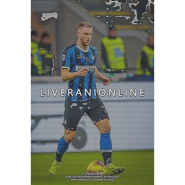 Milan Skriniar of FC Internazionale during italian soccer Serie A season 2019/20 of FC Internazionale - Photo credit Fabrizio Carabelli /LMEDIA/ AGENZIA ALDO LIVERANI SAS