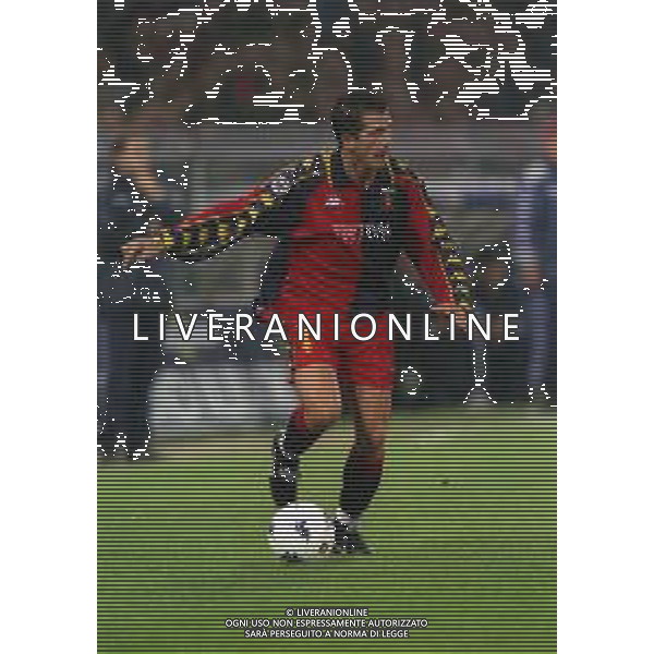 22-10-1999 GENOVA CAMPIONATO DI CALCIO SERIE B GENOA SAMPDORIA 1-1 NELLA FOTO MARCO CARPARELLI AG ALDO LIVERANI SAS
