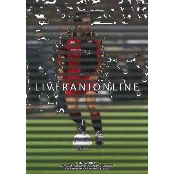 22-10-1999 GENOVA CAMPIONATO DI CALCIO SERIE B GENOA SAMPDORIA 1-1 NELLA FOTO MARCO CARPARELLI AG ALDO LIVERANI SAS