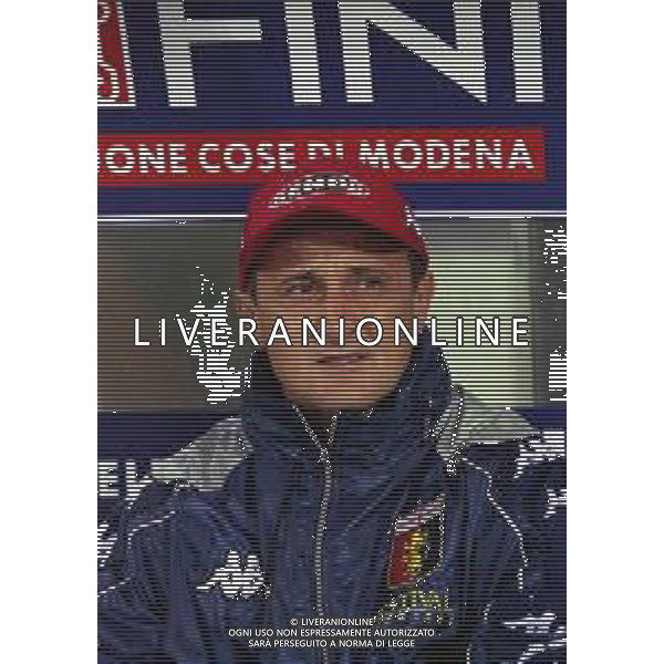22-10-1999 GENOVA CAMPIONATO DI CALCIO SERIE B GENOA SAMPDORIA 1-1 NELLA FOTO DELIO ROSSI ALLENATORE GENOA CALCIO AG ALDO LIVERANI SAS