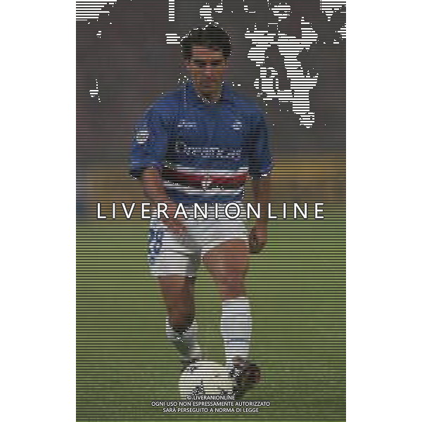 22-10-1999 GENOVA CAMPIONATO DI CALCIO SERIE B GENOA SAMPDORIA 1-1 NELLA FOTO MARCO SANNA AG ALDO LIVERANI SAS