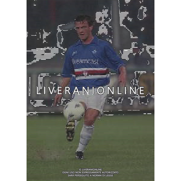 22-10-1999 GENOVA CAMPIONATO DI CALCIO SERIE B GENOA SAMPDORIA 1-1 NELLA FOTO FRANCESCO FLACHI AG ALDO LIVERANI SAS