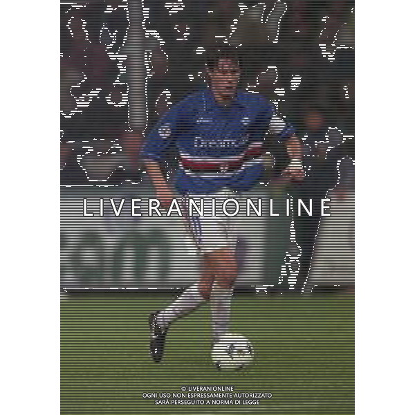 22-10-1999 GENOVA CAMPIONATO DI CALCIO SERIE B GENOA SAMPDORIA 1-1 NELLA FOTO FRANCESCO PALMIERI AG ALDO LIVERANI SAS