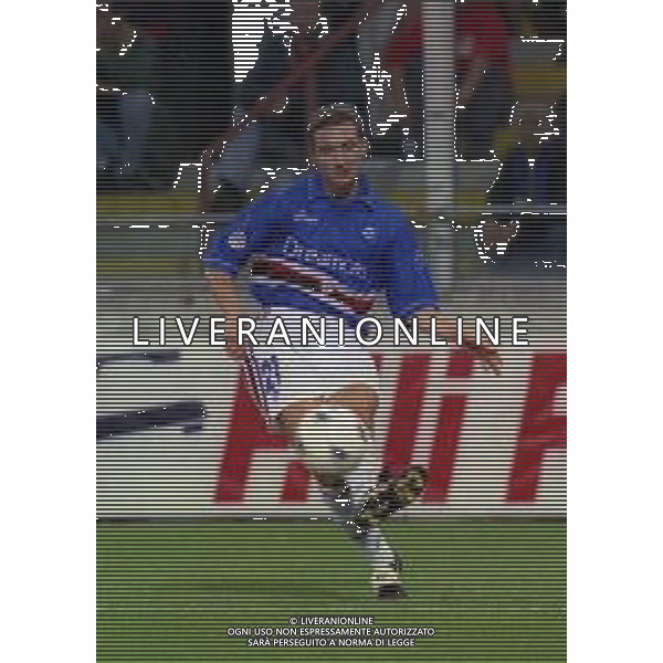 22-10-1999 GENOVA CAMPIONATO DI CALCIO SERIE B GENOA SAMPDORIA 1-1 NELLA FOTO FABRIZIO FICINI AG ALDO LIVERANI SAS