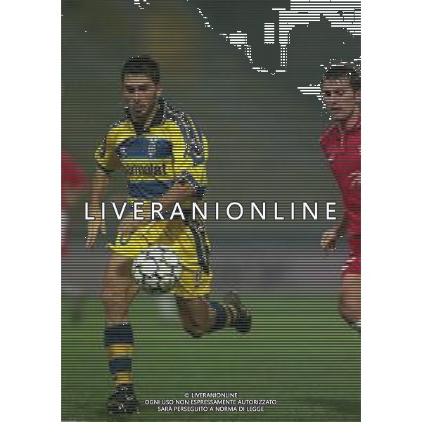 16-09-1999 PARMA PRIMO TURNO COPPA UEFA PARMA-KRYVBAS 3-2 NELLA FOTO MARCO DI VAIO AG ALDO LIVERANI SAS