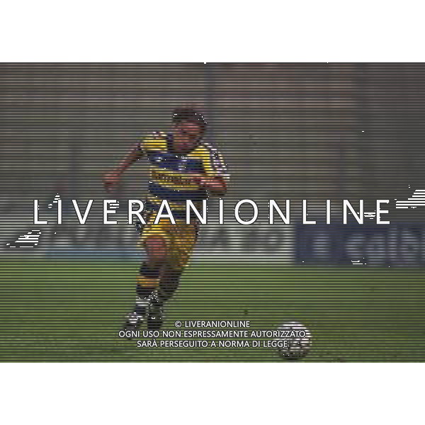 16-09-1999 PARMA PRIMO TURNO COPPA UEFA PARMA-KRYVBAS 3-2 NELLA FOTO ANTONIO BENARRIVO AG ALDO LIVERANI SAS