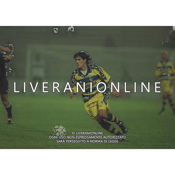 16-09-1999 PARMA PRIMO TURNO COPPA UEFA PARMA-KRYVBAS 3-2 NELLA FOTO ARIEL ORTEGA AG ALDO LIVERANI SAS