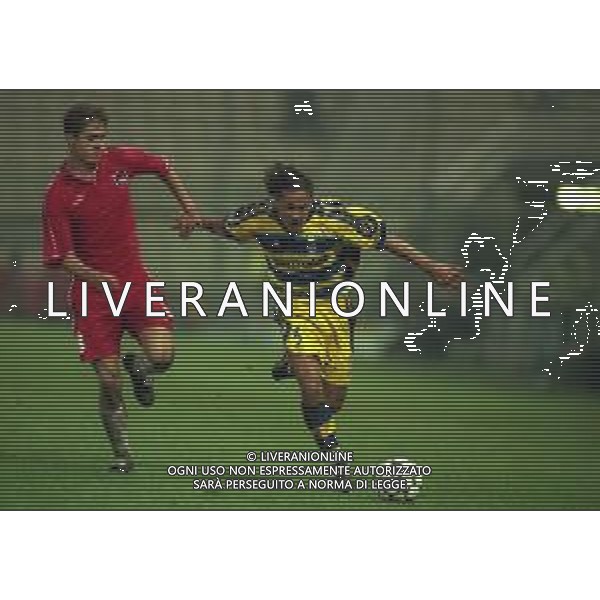 16-09-1999 PARMA PRIMO TURNO COPPA UEFA PARMA-KRYVBAS 3-2 NELLA FOTO ANTONIO BENARRIVO AG ALDO LIVERANI SAS