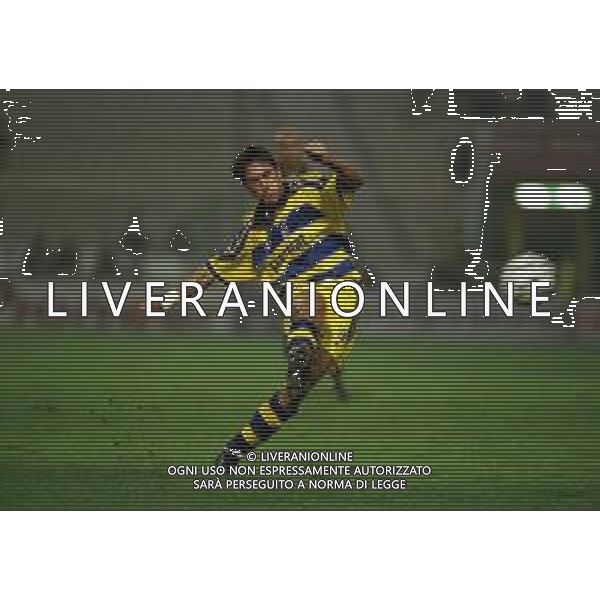 16-09-1999 PARMA PRIMO TURNO COPPA UEFA PARMA-KRYVBAS 3-2 NELLA FOTO DIEGO FUSER AG ALDO LIVERANI SAS