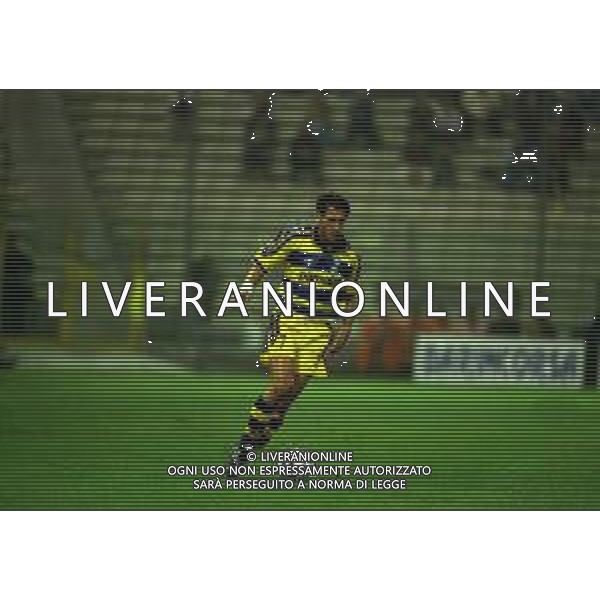 16-09-1999 PARMA PRIMO TURNO COPPA UEFA PARMA-KRYVBAS 3-2 NELLA FOTO DIEGO FUSER AG ALDO LIVERANI SAS