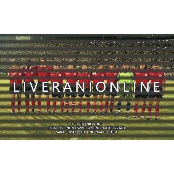 1999 VICENZA- PARTITA AMICHEVOLE VICENZA BARI NELLA FOTO FORMAZIONE VICENZA CALCIO 1999 AG ALDO LIVERANI SAS