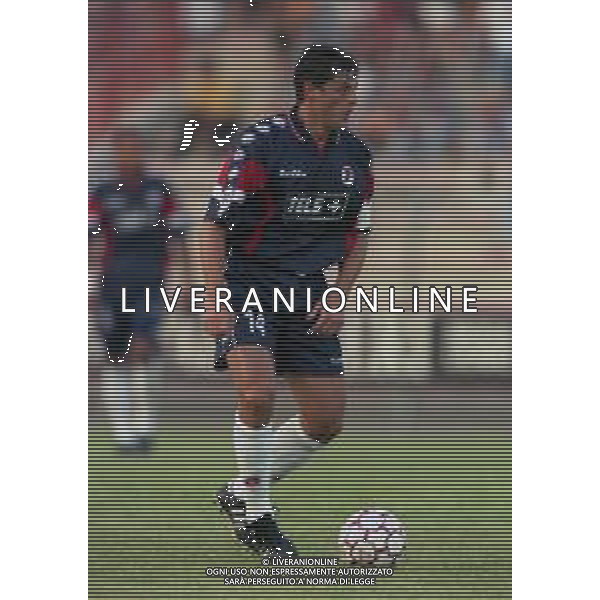 1999 VICENZA- PARTITA AMICHEVOLE VICENZA BARI NELLA FOTO DAVIDE OLIVARES AG ALDO LIVERANI SAS