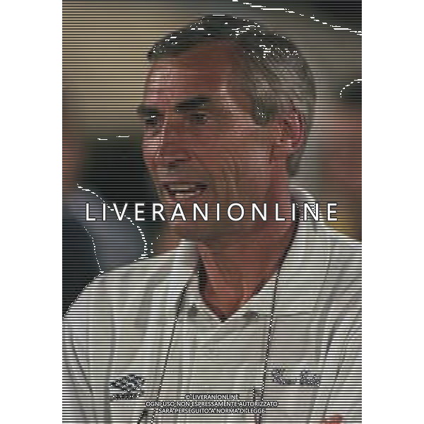 1999 VICENZA- PARTITA AMICHEVOLE VICENZA BARI NELLA FOTO EDOARDO REJA ALLENATORE VICENZA CALCIO AG ALDO LIVERANI SAS
