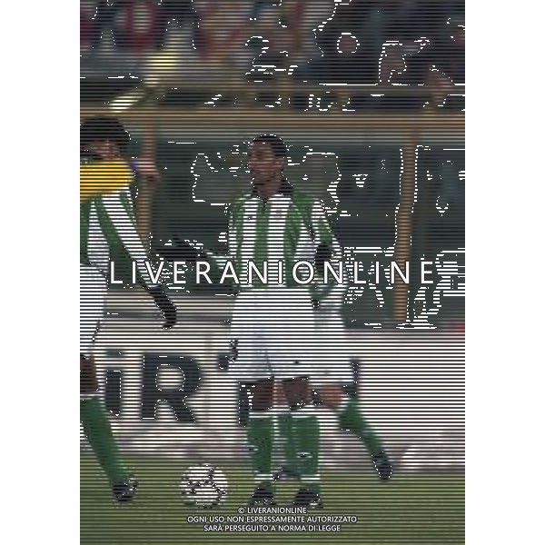 24-11-1998 BOLOGNA- COPPA UEFA BOLOGNA BETIS SIVIGLIA 4-1 NELLA FOTO DENILSON AG ALDO LIVERANI SAS