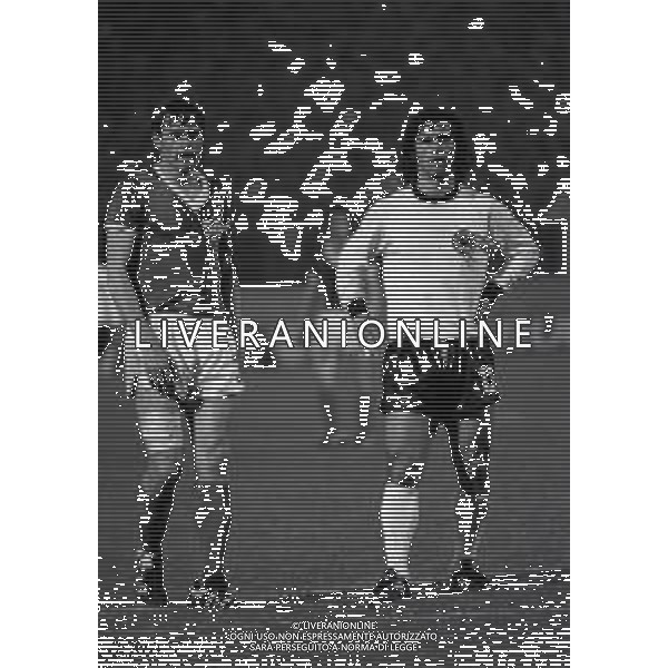 22-06-1974 AMBURGO CAMPIONATI DEL MONDO GERMANIA 74 GERMANIA EST-GERMANIA OVEST 1-0 NELLA FOTO gerd muller -bramsch AG ALDO LIVERANI SAS