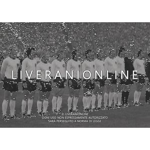 22-06-1974 AMBURGO CAMPIONATI DEL MONDO GERMANIA 74 GERMANIA EST-GERMANIA OVEST 1-0 NELLA FOTO formazione della germania ovest AG ALDO LIVERANI SAS