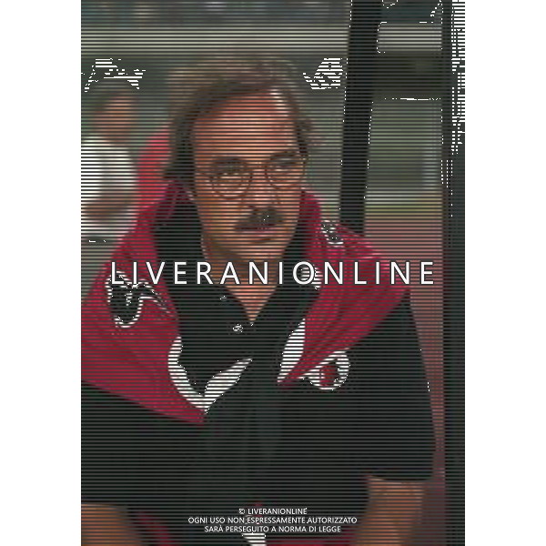 1998-1999 FOGGIA CALCIO NELLA FOTO LORENZO MANCANO ALLENATORE FOGGIA CALCIO AG ALDO LIVERANI SAS
