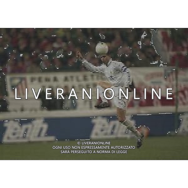 18-01-1997 MADRID CAMPIONATO SPAGNA ATLETICO MADRID -REAL MADROD 1-4 NELLA FOTO FERNANDO HIERRO AG ALDO LIVERANI SAS